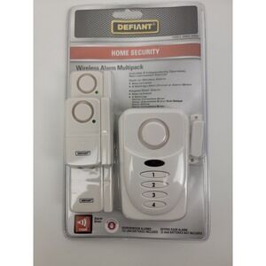 Defiant Wireless Alarm Multipack 120dB Security Door Window Keypad 1001090458